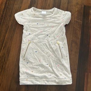 Baby Gap girls star sweater dress with zippers, Size: 4T